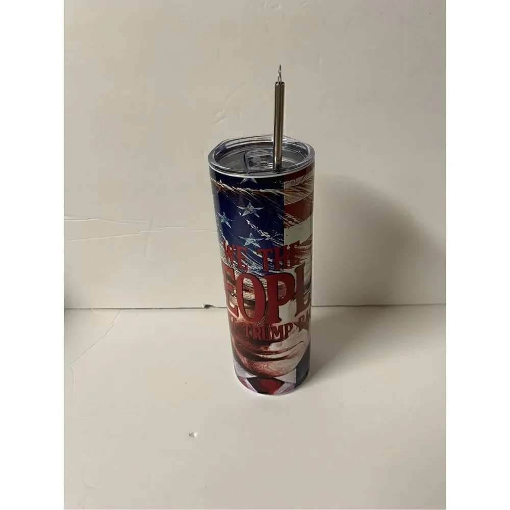 We the People want Trump back Handmade 20 oz Stainless Steel Tumbler